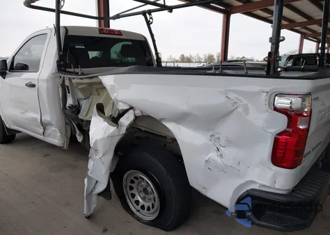 2019 Chevrolet Silverado 1500 Work Truck из США, поврежденный, VIN 3GCNWAEH4KG274860